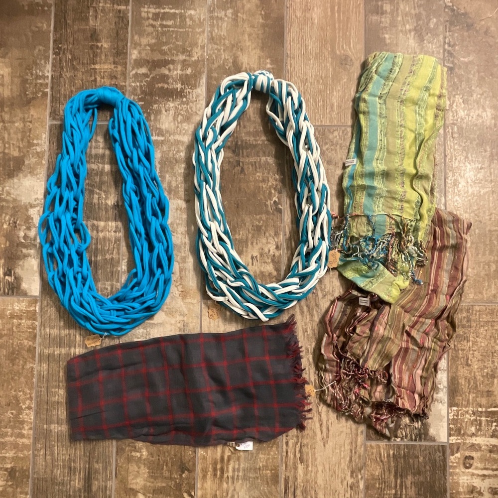 Lot of 5 Scarves - New with tags